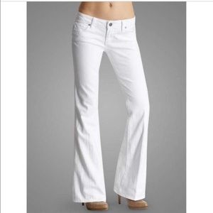 NWOT Paige Low Rise Flare Leg Jeans